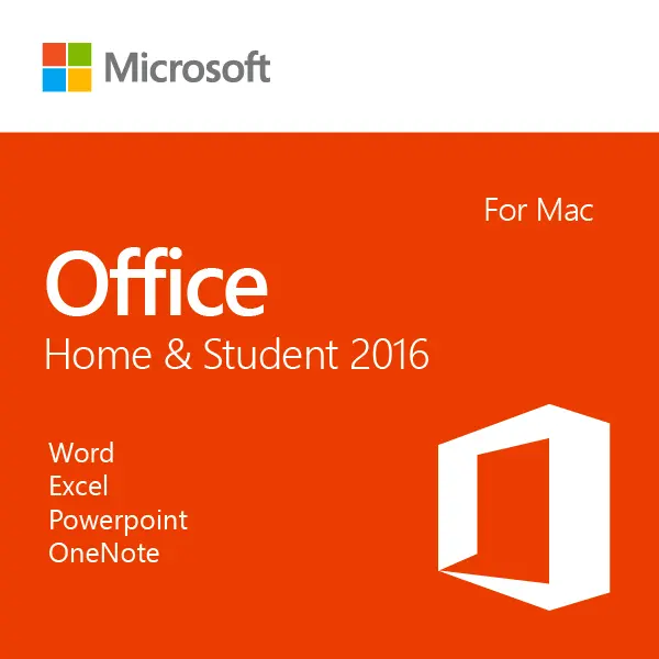 Microsoft Office Home & Student 2016 (Mac)