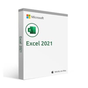 Complete Microsoft Excel 2021 (Mac) product box; illustration only, licence delivered digitally